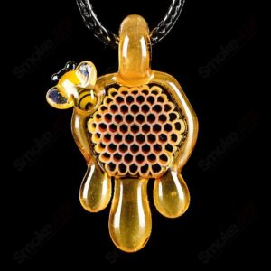 Shop #2 Small Honeycomb Drip Pendant Joe P Glass in australian