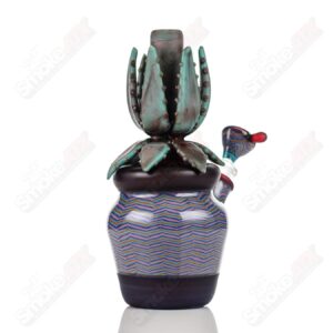 Shop 10mm Worked Cactus Waterpipe by Bird Dog & Sarita Glass in australian