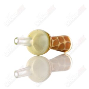 Shop Fume Giraffe Print Bubble Cap Robertson Glass in australian