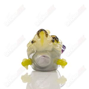 Shop Stitched Gorilla Head Pendant Firefly x Ghost Glass in australian