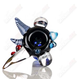 Shop #1 14mm Full Color Worked Horn Milli Bowl JMass in australian