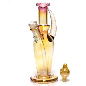 Shop Brando - 10mm Fumed Mini Tube - Dragons Blood - Cane Cluster Millie #1 in australian