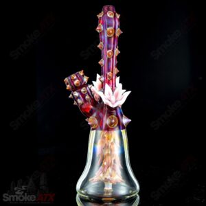 Shop Root Perc Terrarium (Red #16 w UV Accents) Unparalleled Glass in australian