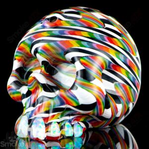 Shop 10mm Multi Colored Skull Shredder Carsten Carlile in australian