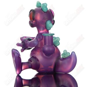Shop Purple Sitting Reptar Rig w/ Encalmo Egg J-Smart Glass in australian