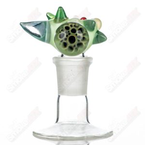 Shop #10 19mm Full Color Worked Horn Milli Bowl JMass in australian