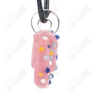 Shop Mini Pink Animal Cookie Pendant Renee Patula in australian