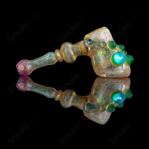 Shop Fumed Dry Hammer Habitat Glass in australian