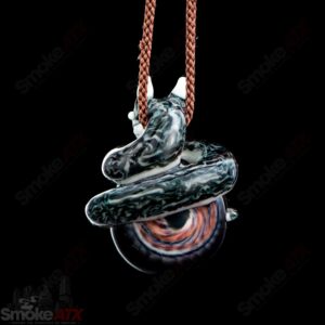 Shop Dragon Wind Pendant Kengtaro Glass in australian
