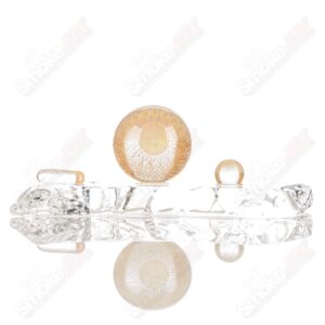 Shop #3 Geometric Slurper Marble JH Glassworks in australian