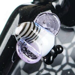 Shop 2" Honeycomb Drip Pendant (Black&White) Joe P Glass in australian