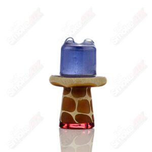 Shop Blue Giraffe Spinner Cap w Pearl Robertson Glass in australian
