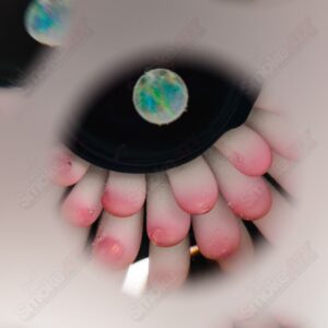 Shop Pink Faceted Marble Raj K Glass in australian