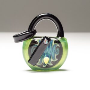 Shop Etai Rahmil - Antique Lock Pendant - Slyme in australian