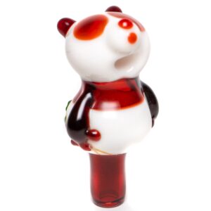 Shop Chazpyle - Panda Pipe - Red & White in australian