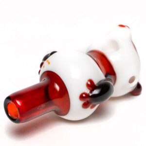 Shop Chazpyle - Panda Pipe - Red & White in australian