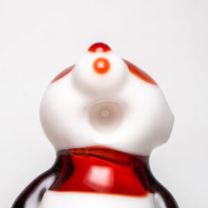 Shop Chazpyle - Panda Pipe - Red & White in australian