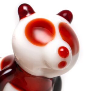 Shop Chazpyle - Panda Pipe - Red & White in australian