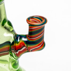 Shop Aaron Vigil - Horn Fat Bottom - Portland Green w/ Rainbow Linework in australian