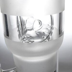 Shop Ben Wilson - Hollow Foot Inline Recycler Tube w/ Triple Donut Perc - Sandblasted in australian