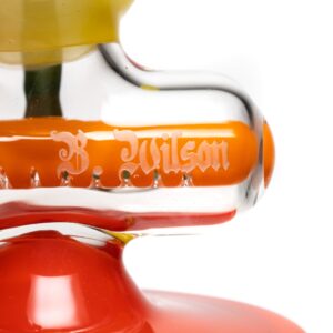 Shop Ben Wilson - Triple Donut Inline Recycler - Multi Color Rainbow in australian