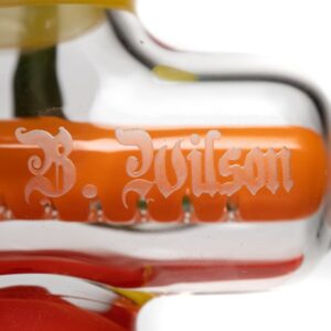 Shop Ben Wilson - Triple Donut Inline Recycler - Multi Color Rainbow in australian