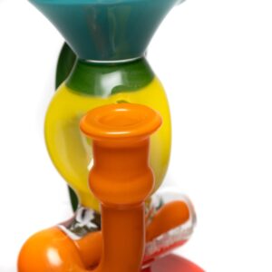 Shop Ben Wilson - Triple Donut Inline Recycler - Multi Color Rainbow in australian