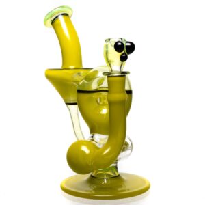 Shop Ben Wilson - Triple Donut Inline Recycler - Canary & Slyme in australian
