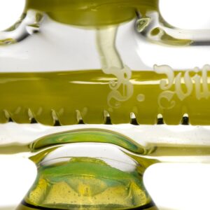 Shop Ben Wilson - Triple Donut Inline Recycler - Canary & Slyme in australian