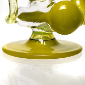 Shop Ben Wilson - Triple Donut Inline Recycler - Canary & Slyme in australian