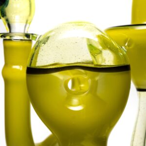 Shop Ben Wilson - Triple Donut Inline Recycler - Canary & Slyme in australian