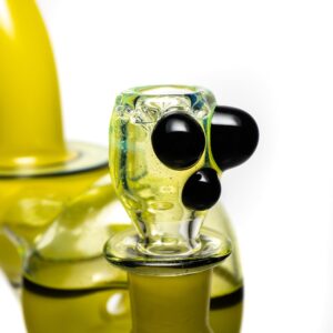Shop Ben Wilson - Triple Donut Inline Recycler - Canary & Slyme in australian