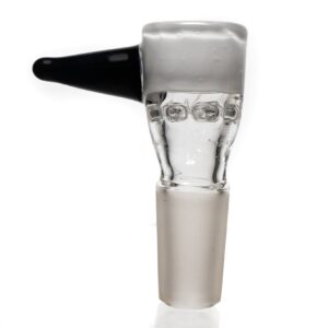 Shop Ben Wilson - Hollow Foot Inline Recycler w/ Triple Donut Perc - Fumed & Sandblasted in australian