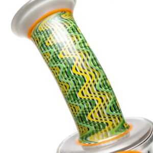 Shop Ben Wilson x Leisure - Hollow Foot Inline Recycler w/ Triple Donut Perc - Portland Grey w/ Hypnotech in australian