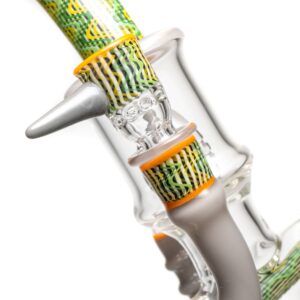 Shop Ben Wilson x Leisure - Hollow Foot Inline Recycler w/ Triple Donut Perc - Portland Grey w/ Hypnotech in australian