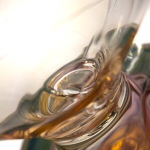 Shop Ben Wilson - Triple Donut Bubbler - Fume w/ Striking Blue & White in australian