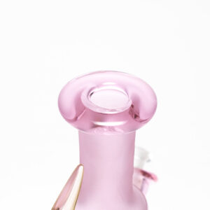 Shop Brando - 10mm Half Blasted Ball Rig - Pink w/ Cobalt - Fume Cluster Millie in australian