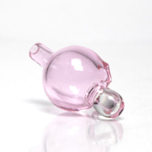 Shop Brando - 10mm Half Blasted Ball Rig - Pink w/ Cobalt - Fume Cluster Millie in australian