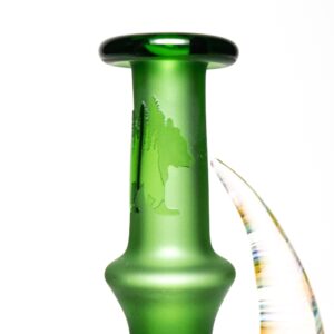 Shop Brando - 10mm Full Blasted Ball Rig - Green w/ Cobalt - Honeycomb Millie in australian