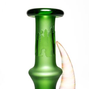 Shop Brando - 10mm Full Blasted Ball Rig - Green w/ Cobalt - Honeycomb Millie in australian