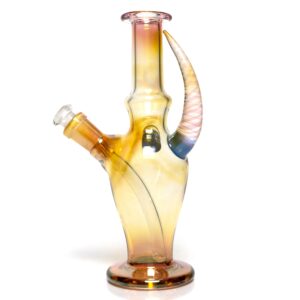 Shop Brando - 10mm Fumed Mini Tube - Milky Blue - Honeycomb Millie in australian