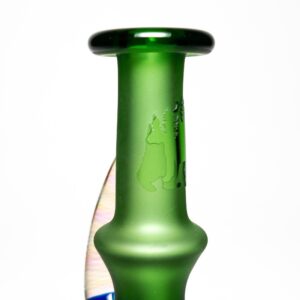 Shop Brando - 10mm Full Blasted Ball Rig - Green w/ Cobalt - Honeycomb Millie in australian