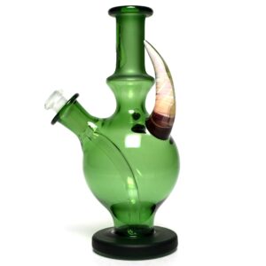 Shop Brando - 10mm Half Blasted Ball Rig - Green w/ Dragons Blood - Thumby Millie in australian