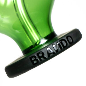 Shop Brando - 10mm Half Blasted Ball Rig - Green w/ Dragons Blood - Thumby Millie in australian
