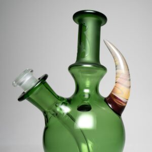 Shop Brando - 10mm Half Blasted Ball Rig - Green w/ Dragons Blood - Thumby Millie in australian