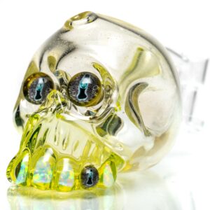 Shop Carsten Carlile x Bluegrass Glass - Skull Shredder - UV Illuminati & Lucy in australian