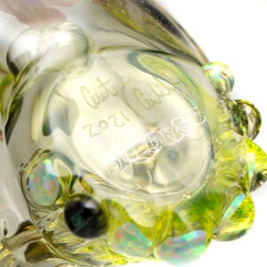 Shop Carsten Carlile x Bluegrass Glass - Skull Shredder - UV Illuminati & Lucy in australian