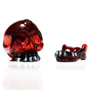 Shop Carsten Carlile x Rocko - Misfits Skull #52 - Pomegranate in australian