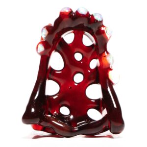 Shop Carsten Carlile x Rocko - Misfits Skull #52 - Pomegranate in australian