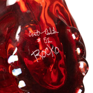 Shop Carsten Carlile x Rocko - Misfits Skull #52 - Pomegranate in australian